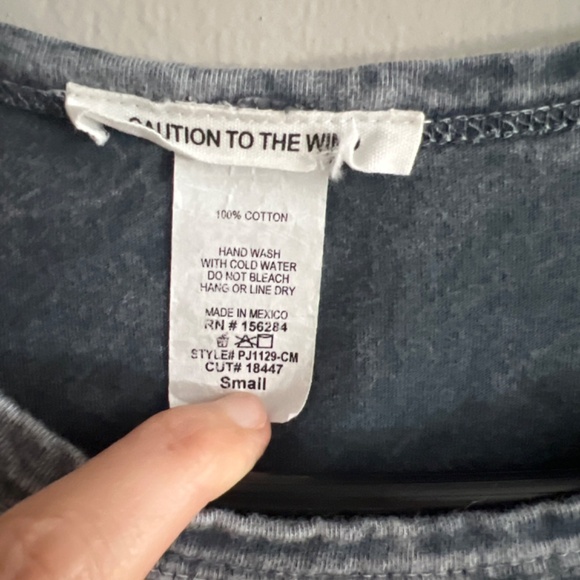 Caution to the wind Tiger/planet tshirt dress size small - Picture 3 of 3